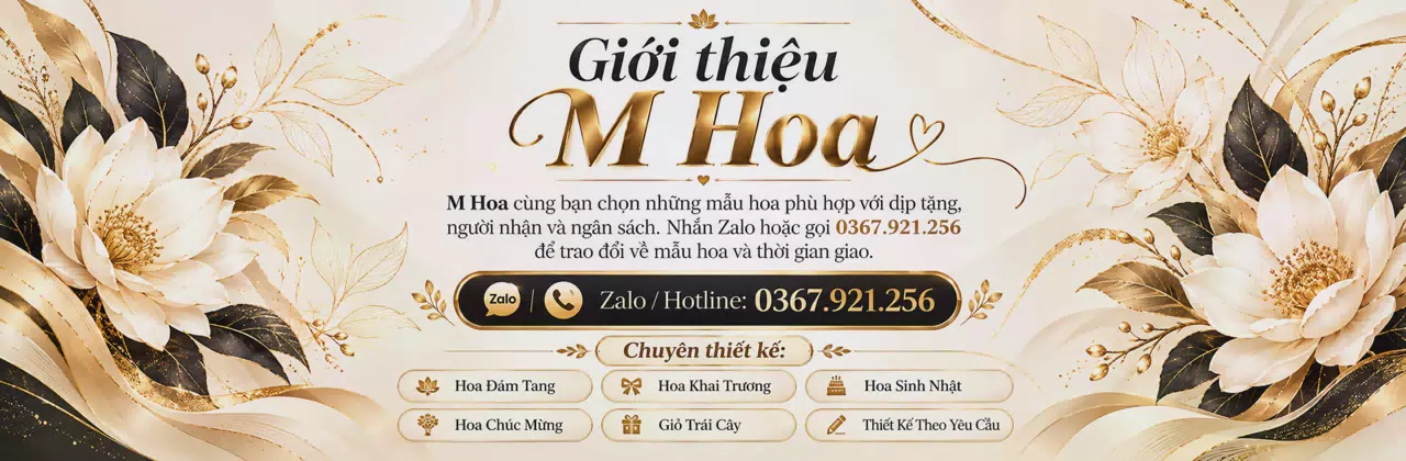 Ảnh bìa Shop hoa tươi Xã Yên Lãng - Để lời nhắn thêm dịu dàng